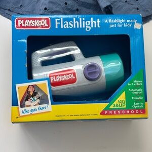 Playskool Kids Flashlight - Silver, Purple, and Teal